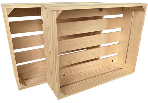 Skrzynka drewniana 50x40x15 cm - DrewnoPak