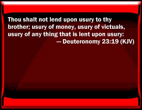What Does The Word Usury Mean In The Bible at Dustin Richards blog
