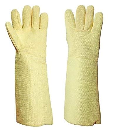 Kevlar Full Hand Gloves 14", Fully Heat Resistant Upto 350 to 400 ...