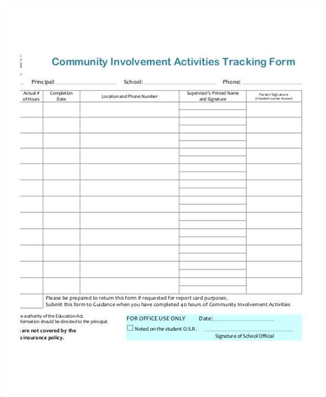 FREE 42+ Tracking Form Examples in PDF | Excel | MS Word