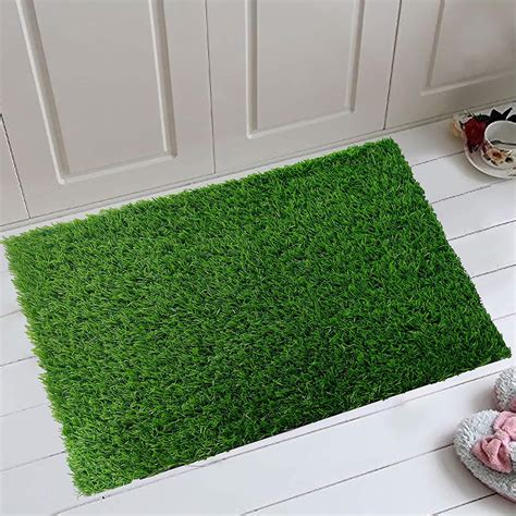 Buy HRIM ENTERPRISE Artificial Grass Door Mat 1 Piece (55 x 37 cm) Anti ...