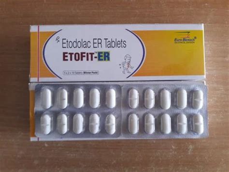 Pharma Tablets - Etodolac Extended Release Tablets Manufacturer from ...