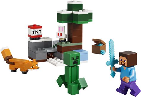 LEGO® Minecraft® Steve’s Taiga Adventure Gamer Gift 21583 – lego ...
