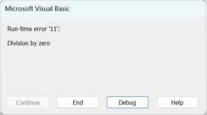 Image result for VBA Warning Message