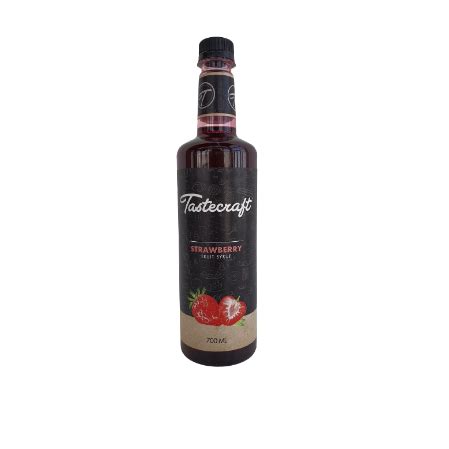 Tastecraft Strawberry Fruit Syrup 750 ml – Bakeworld Retails Pvt Ltd
