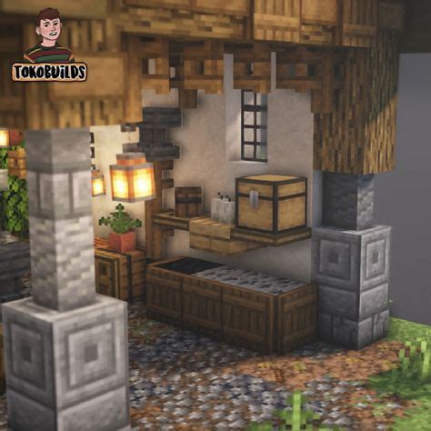 Image result for How to Build Blacksmith in Minecraft Java