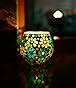 Buy Homesake Tealight Candle Holders for Home Decor, Mosaic Glass ...