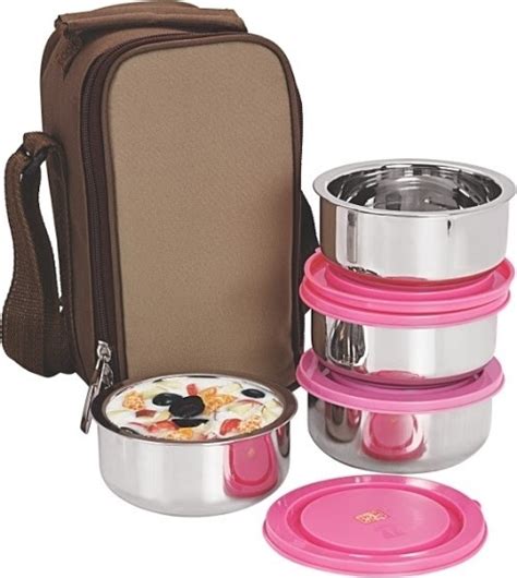 Flipkart.com | Nano 9 Junior Insulated 4 Containers Lunch Box
