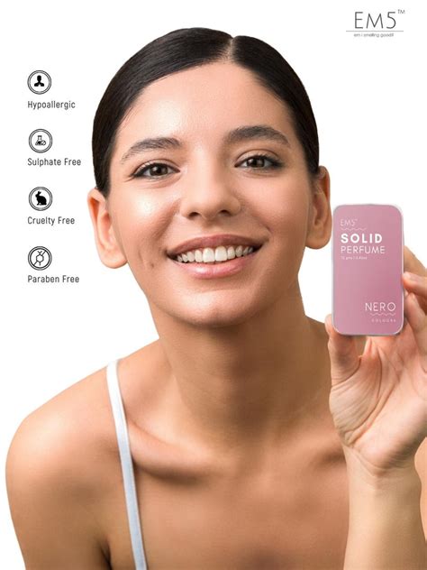 EM5™ Nero | Solid Perfume for Women | Alcohol Free Strong Lasting Frag ...