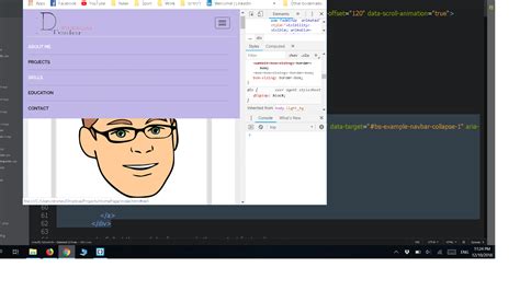 Image result for Horizontal Navbar Collapse Using CSS