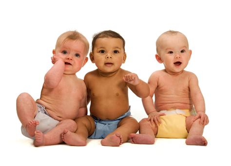 Cute Baby With Two Friends - Life Size Posters by Sina | Buy Posters ...