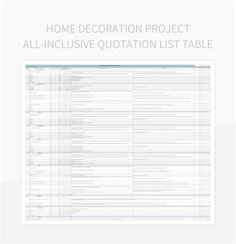 Free Excel Quotation Sheet Templates For Google Sheets And Microsoft ...