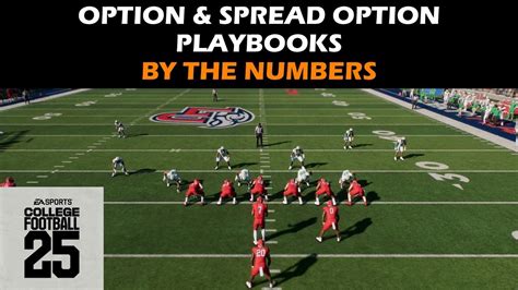 Option & Spread Option Playbooks by the Numbers | College Football 25 ...