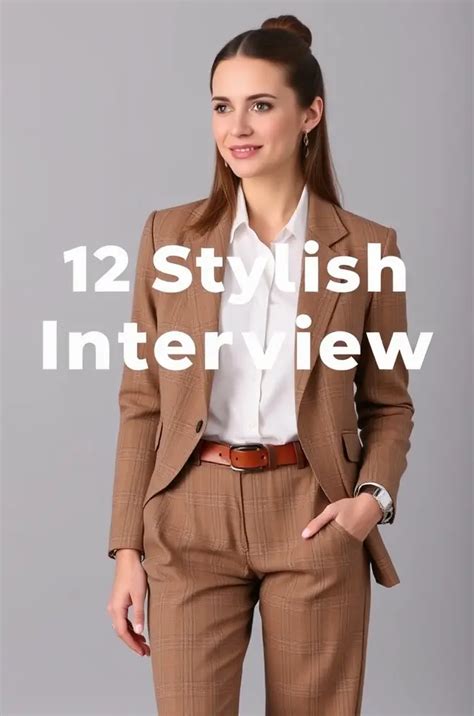 12 Stylish Interview Outfits for Women That Impress