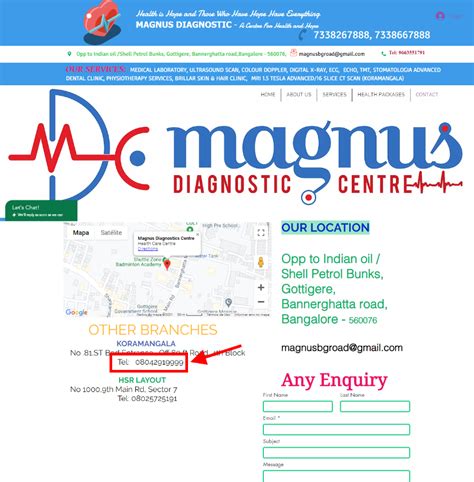Steps to book lab visit appointment from Magnus Diagnostic Centre