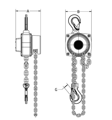 Chain Pulley Block With Trolley Catalogue - Caliber Pro