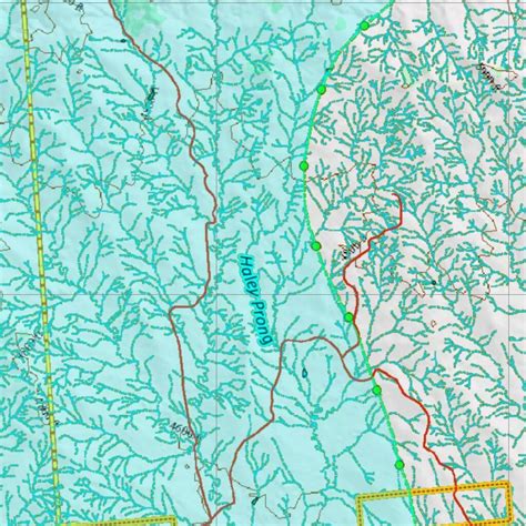 Wy Elk Unit 123 Topo with Concentrations Map by Wyoming HuntData LLC ...