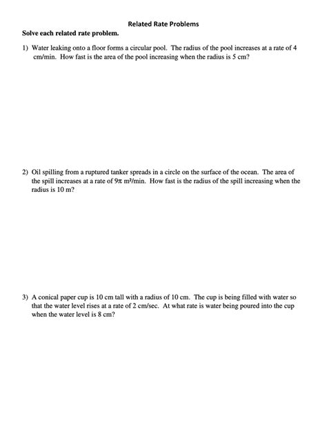 Image result for Rate Problems