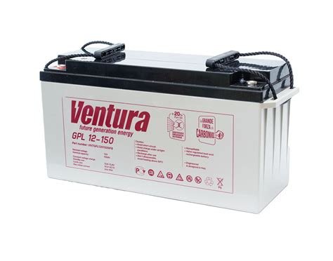 Аккумулятор Ventura GPL 12-150 (12 В 150 Ач) для ИБП – купить с ...