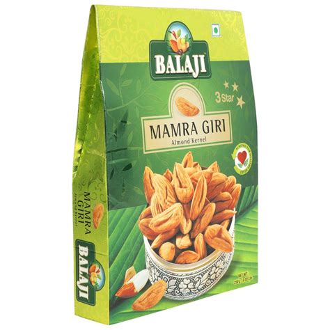 Lali Balaji Mamra 3 Star 250g – Balaji Dry Fruits