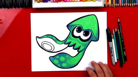 Squid Drawing For Kids