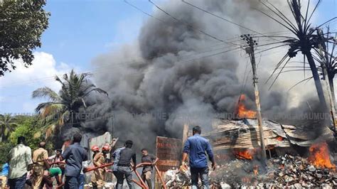 Scrap shop in Thiruvananthapuram that caught fire is not licensed ...