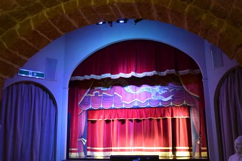 The traditional puppet show