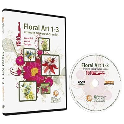 Buy Floral 1-3 Backgrounds MEGA Bundle-Vector Art Images-Grunge Floral ...