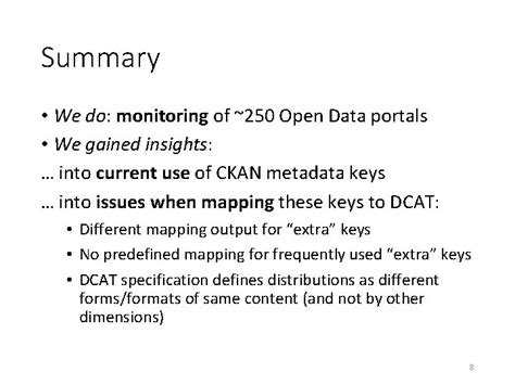 Image result for Dcat Metadata Example