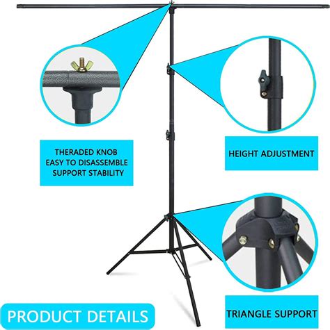 Green Screen Backdrop with Stand Kit, 4.9x6.5ft | Ubuy India
