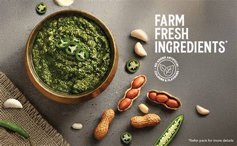 Kissan Chilli Peanut Thecha Chutney, 100g, For Bold Flavours, With ...
