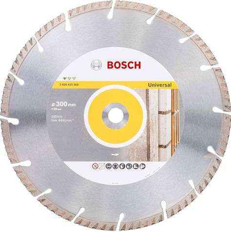Bosch Diamond Cutting Disc Standard for Universal, 300 x 20 x 3.3 x 10 mm