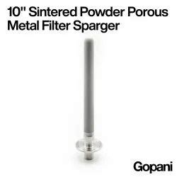 Carbonation Stone - 8 Inch Sintered Powder Porous Metal Filter ...