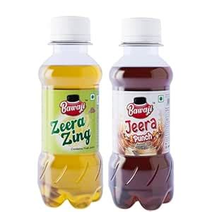 BAWAJI ZEERA ZING AND JEERA PUNCH Packed in a Shrink Wrap of 24 bottles ...