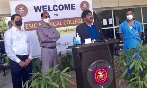 DRDO chairman visits ESIC Medical College in Hyd, inspects COVID facilities