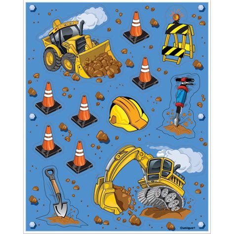 Buy Construction Sticker Sheets, 4ct Online at Low Prices in India ...