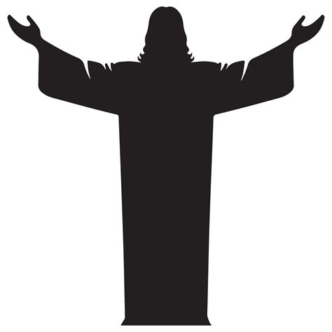 Silhouette Of Jesus Christ