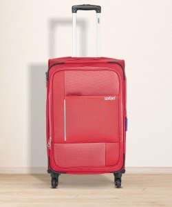 SAFARI PIXEL 55 4W Expandable Cabin Suitcase 4 Wheels - 22 inch RED ...