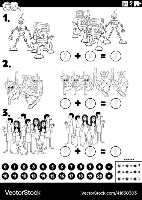 Math Additions Cartoon 的图像结果