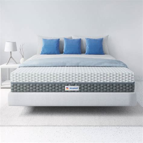 Sleepwell Ortho PRO Spring- Impressions Memory Foam Mattress with ...