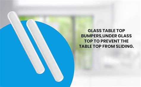 pepplo Self Adhesive Rubber Bumper Cabinet Door Bumpers Clear, Glass ...
