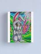 Image result for Bunny Canvas Wall Art