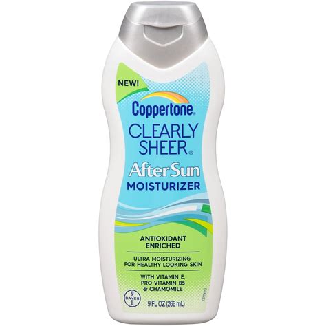 Coppertone ClearlySheer After Sun Lotion, 9 oz : Amazon.in: Beauty