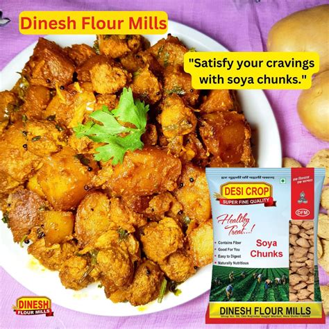 Buy Soya Chunks - 500gms – Dinesh Flour Mills