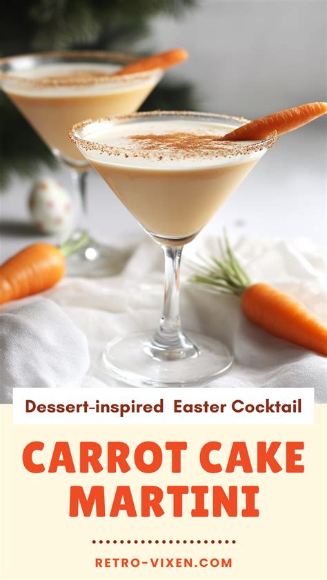 Carrot Cake Martini – A Sweet Treat from Easter Cocktails in 2025 ...