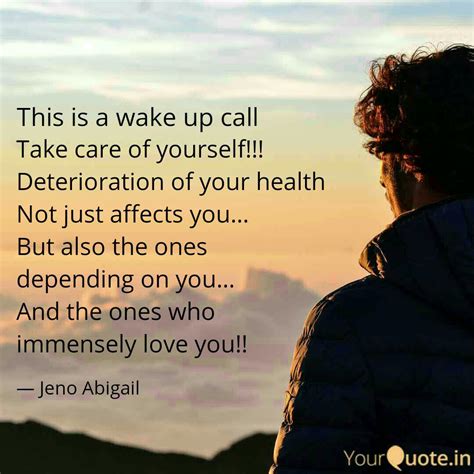 Take care of yourself!!! ... | Quotes & Writings by Jeno Abigail ...