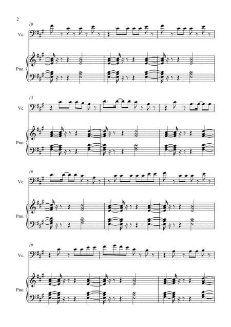 Justin Bieber Intentions Violoncello Solo Sheet Music PDF Download ...