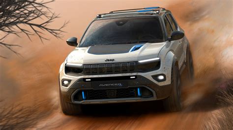Jeep Unveils All-Electric Avenger 4X4 Concept