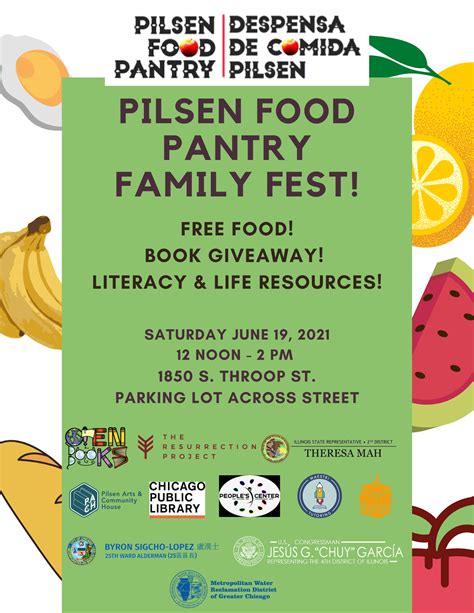 Pilsen Food Pantry Family Resource Festival! - Open Books