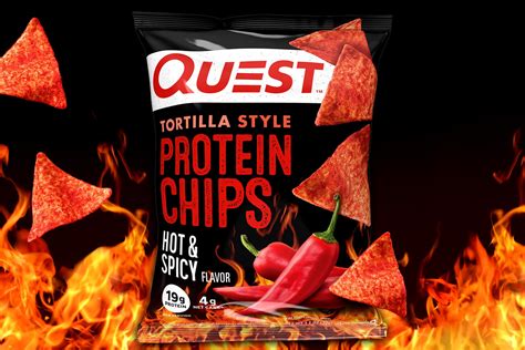 Quest Nutrition's spicy new Hot and Spicy Quest Protein Chips
